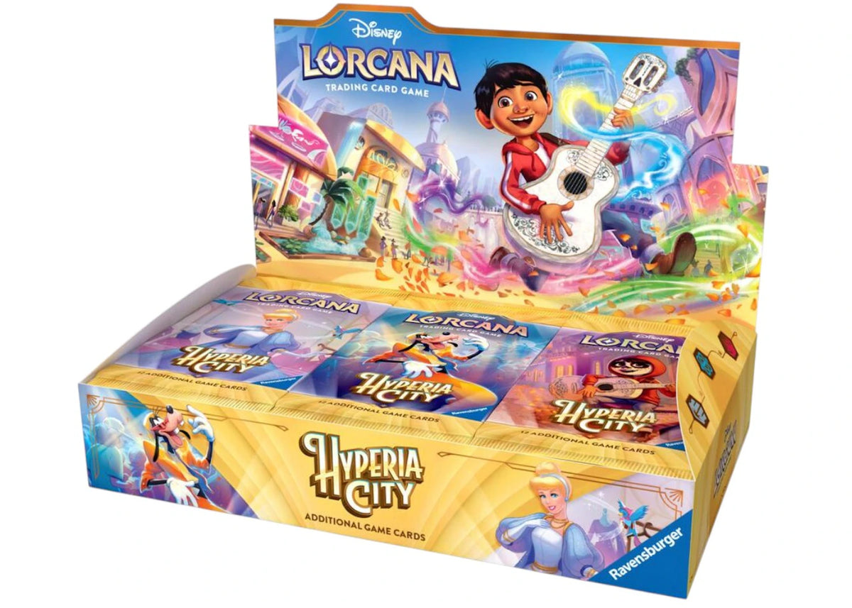 2026 Disney Lorcana Hyperia City Booster Box -1