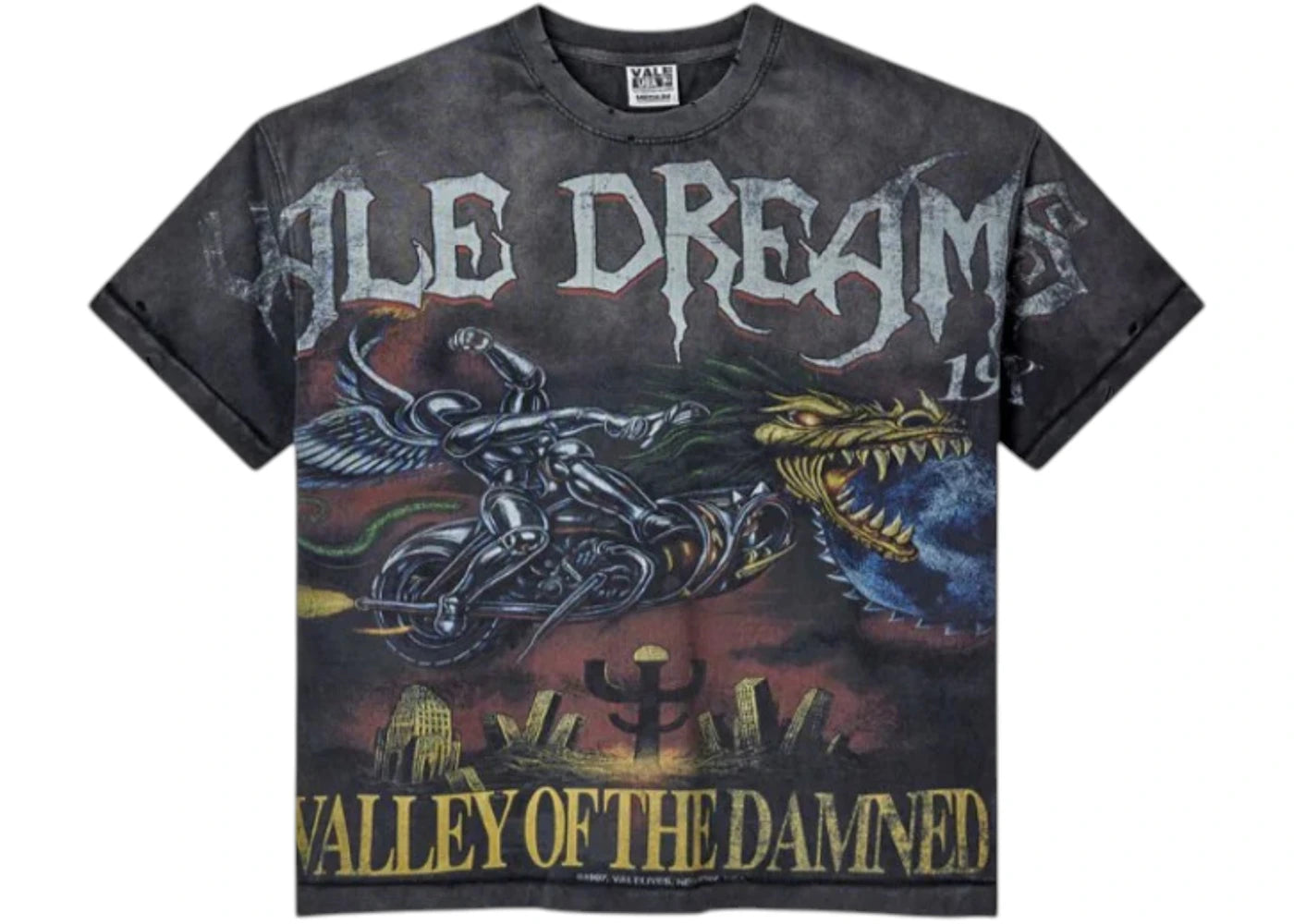 Vale Forever Ride the Dragon T-shirt Black -1