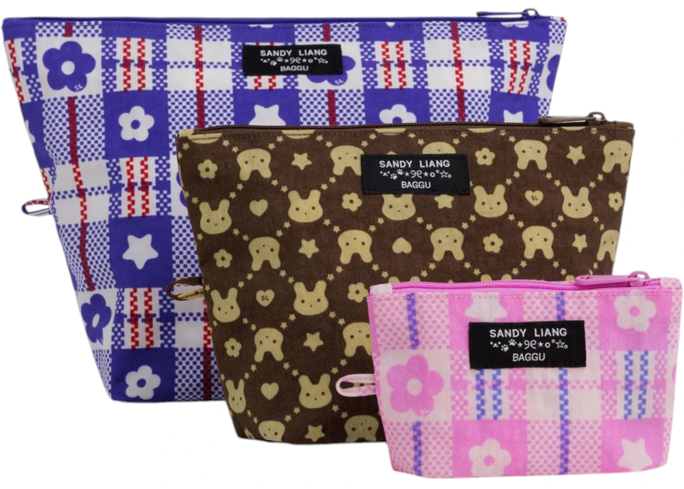 Baggu x Sandy Liang Go Pouch Set Sandy Liang -1