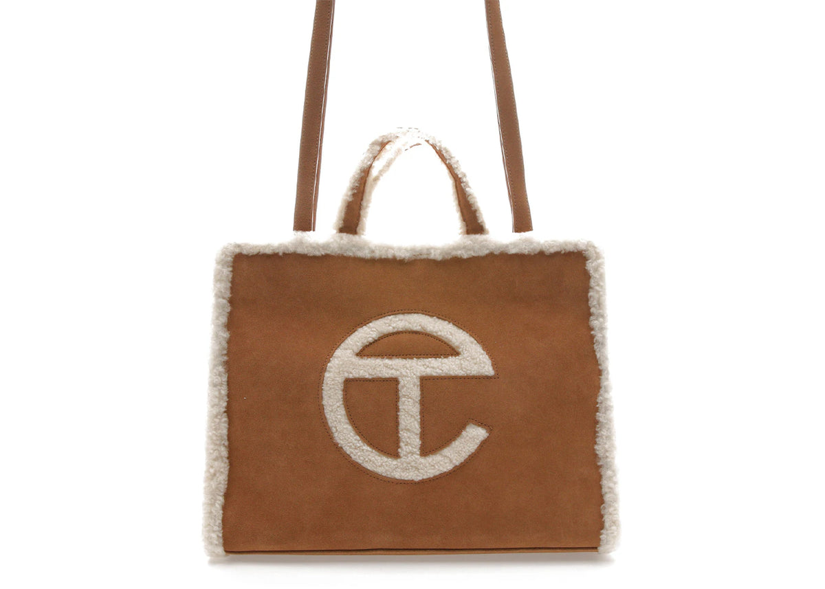Telfar x UGG Shopping Bag Medium Chestnut -1