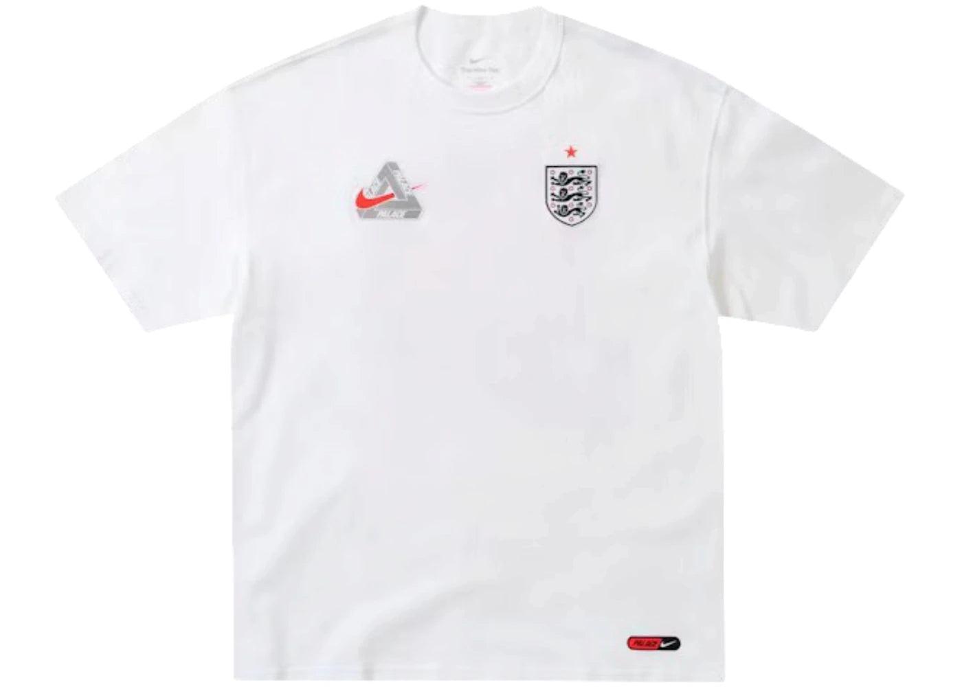 Palace x Nike England T-shirt White -1
