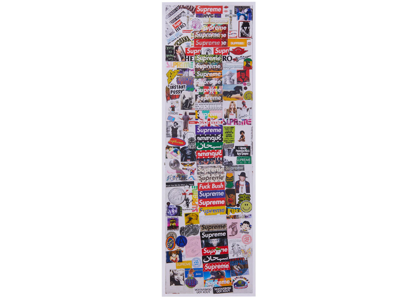 Supreme x Phaidon Sticker Door Friends & Family Poster -1