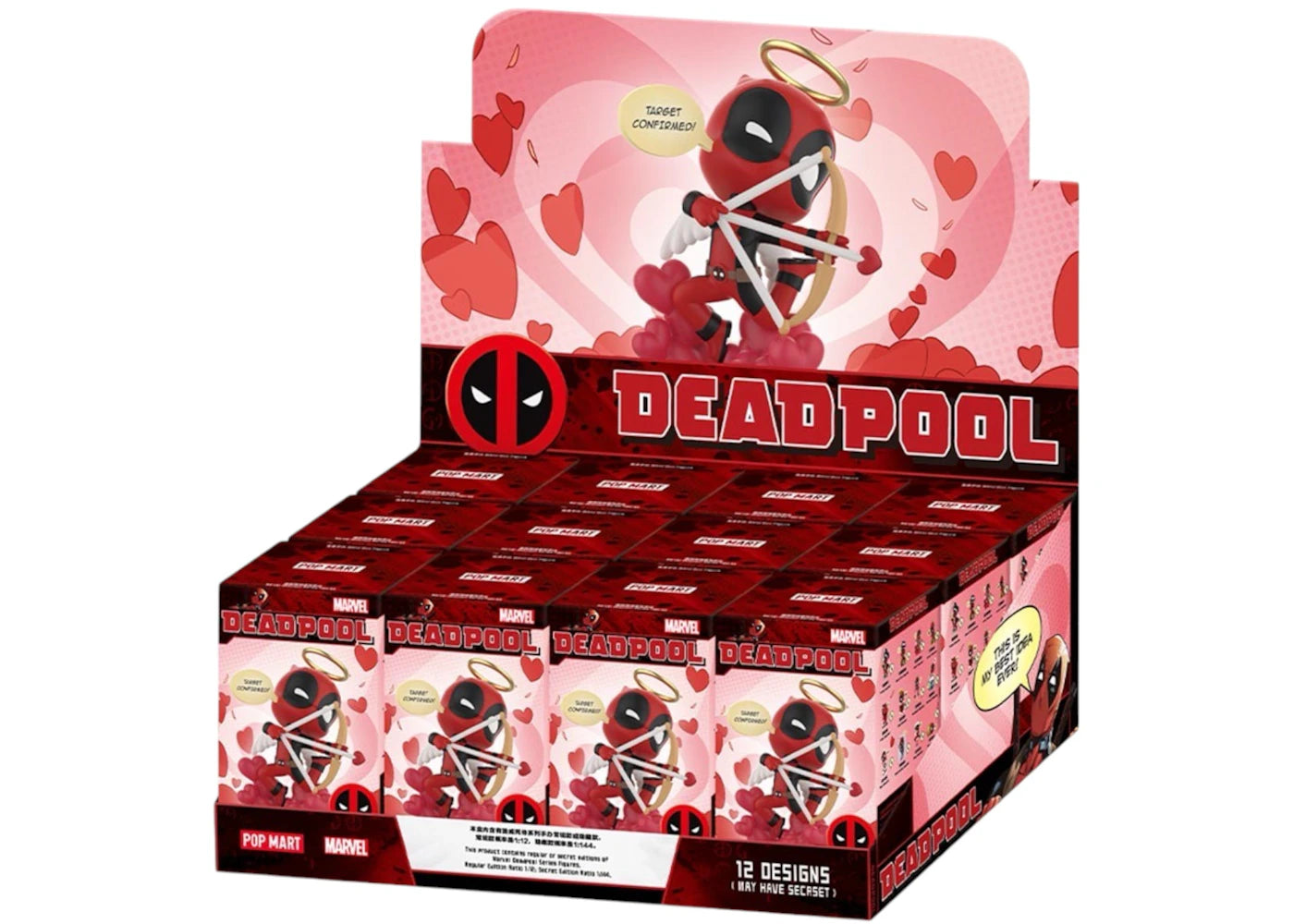 Pop Mart Pop Mart Marvel Deadpool Series Figure Sealed Case (12 Blind Box) -1