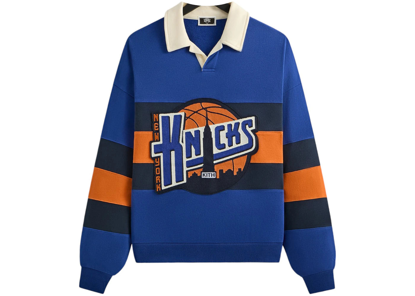 Kith x New York Knicks Ball Nelson Collared Pullover Current -1