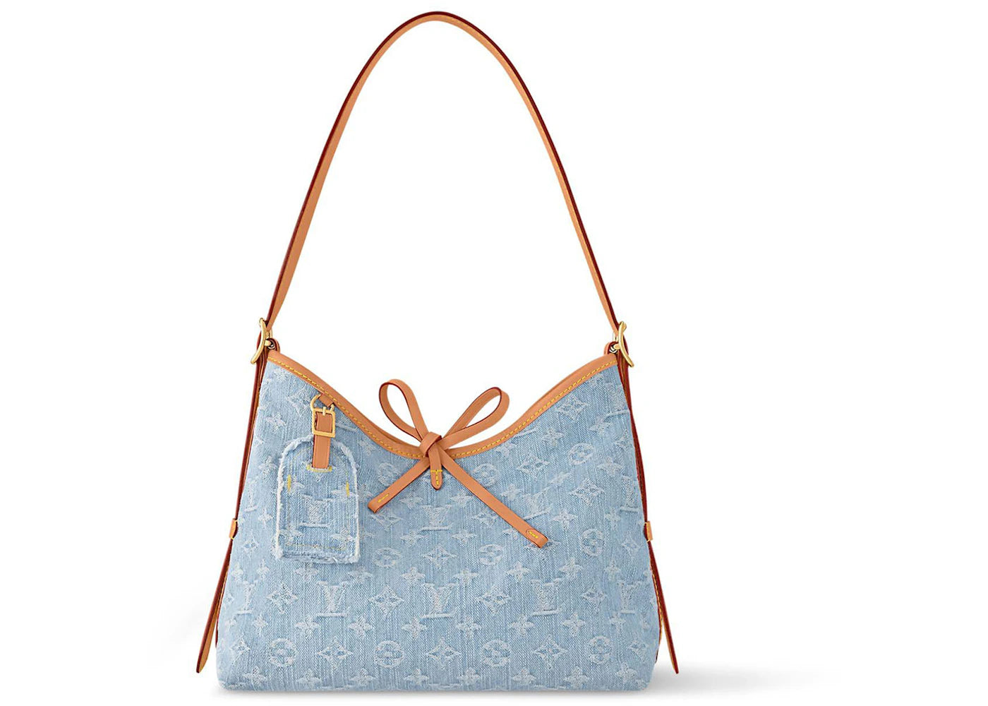 Louis Vuitton CarryAll PM Sky Blue Denim -1