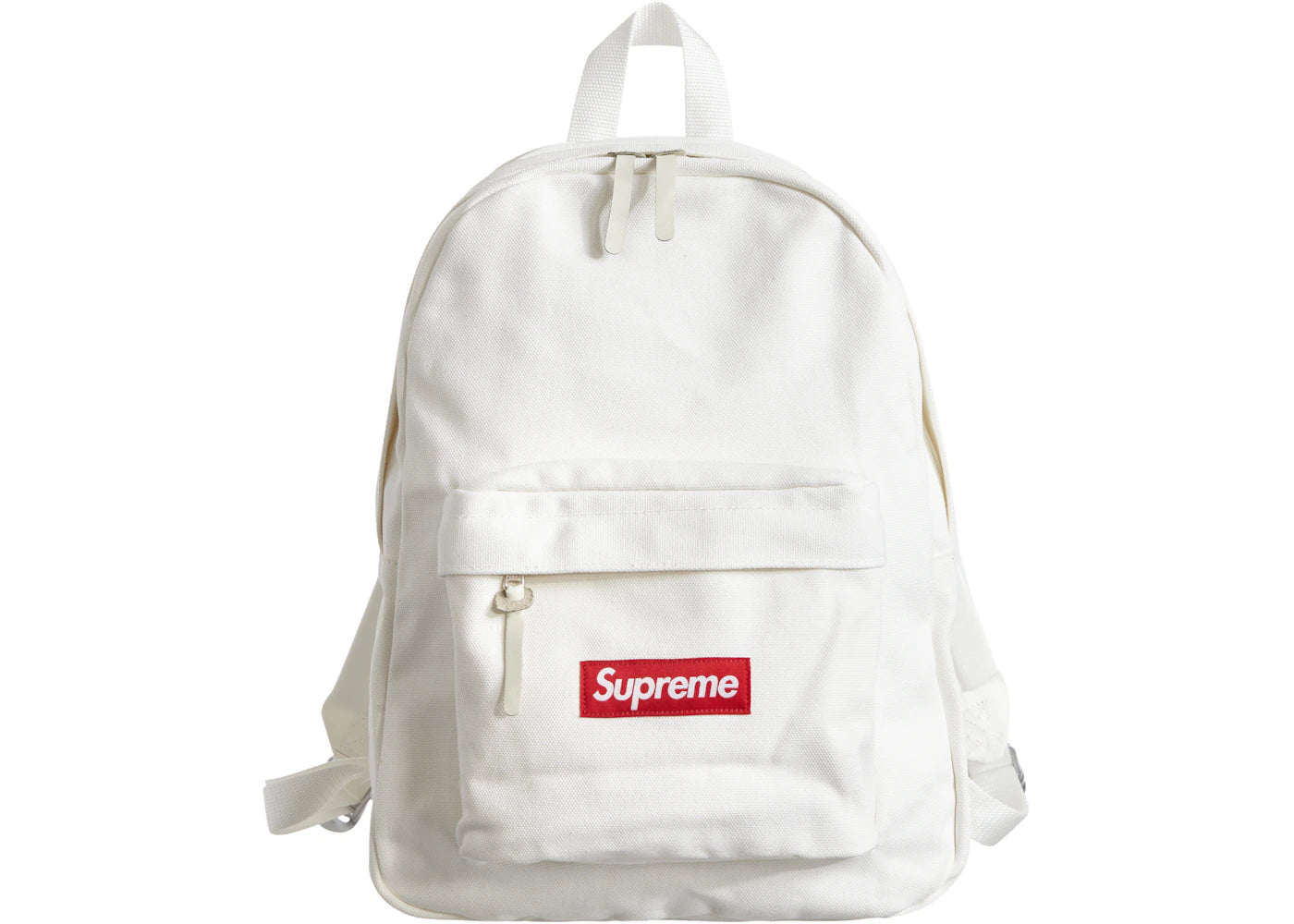 Supreme Canvas Backpack White -1