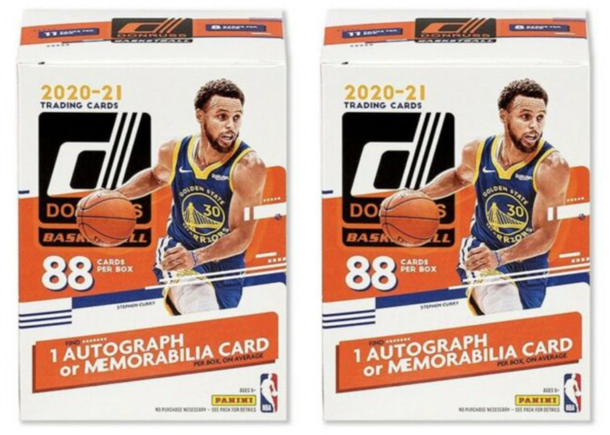 2020-21 Panini Donruss Basketball Blaster Box 2x Lot -1