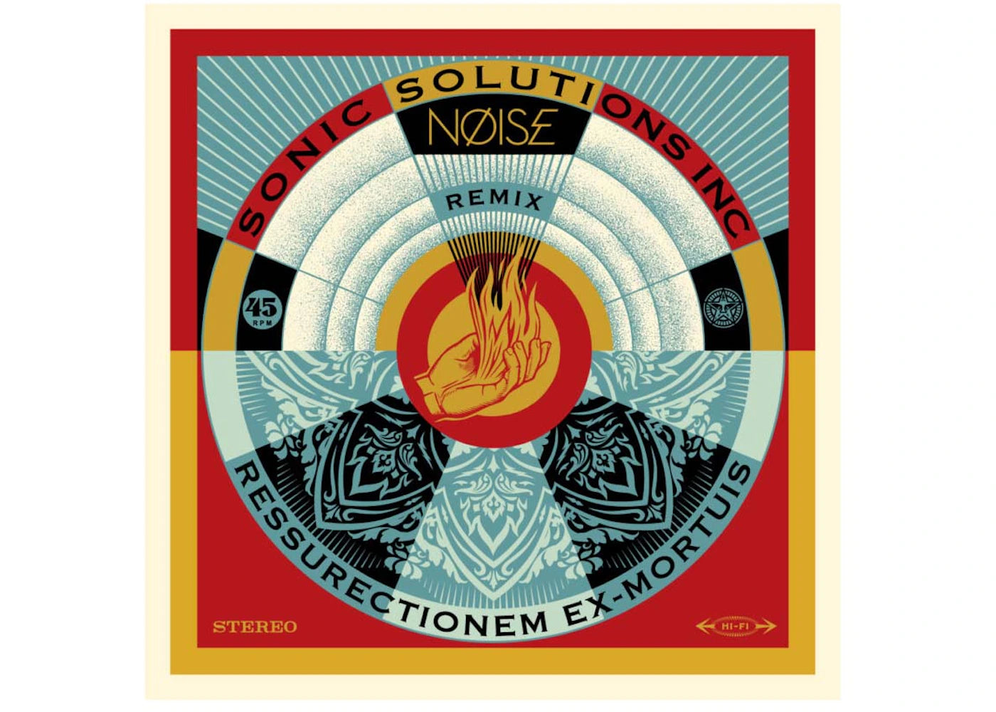 Shepard Fairey NØISE/SSI Resurrectionem Ex-Mortuis Remix Print (Signed, Edition of 400) -1