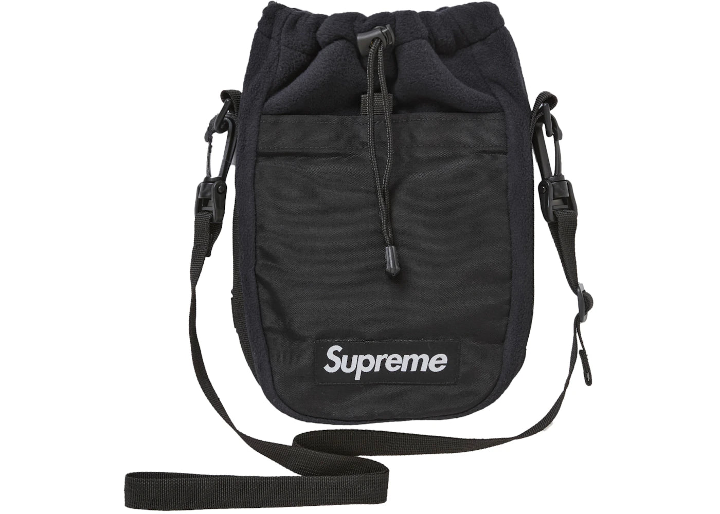 Supreme Polartec Sling Bag Black -1