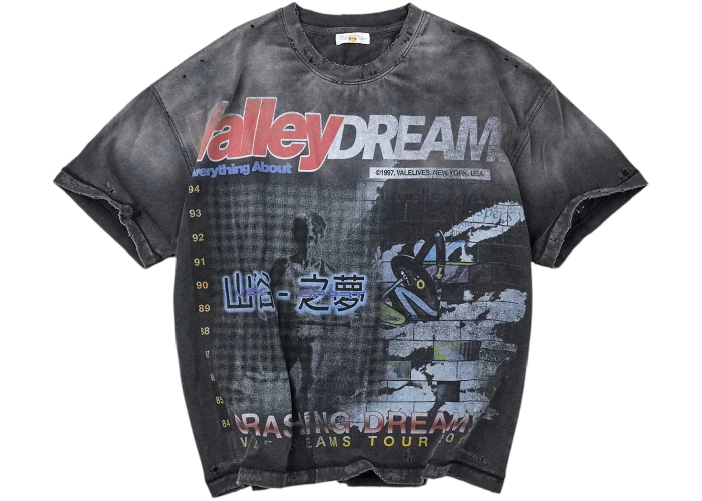 Vale Forever Dream Crasher Tee Black -1