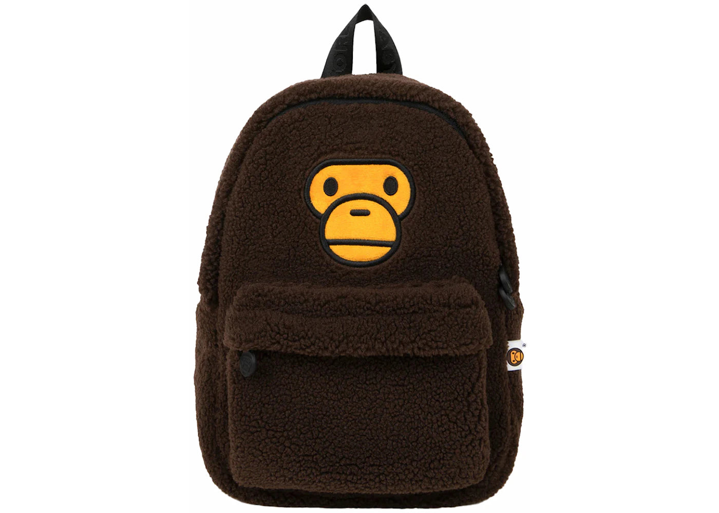BAPE Baby Milo Fur Mini Backpack Brown -1