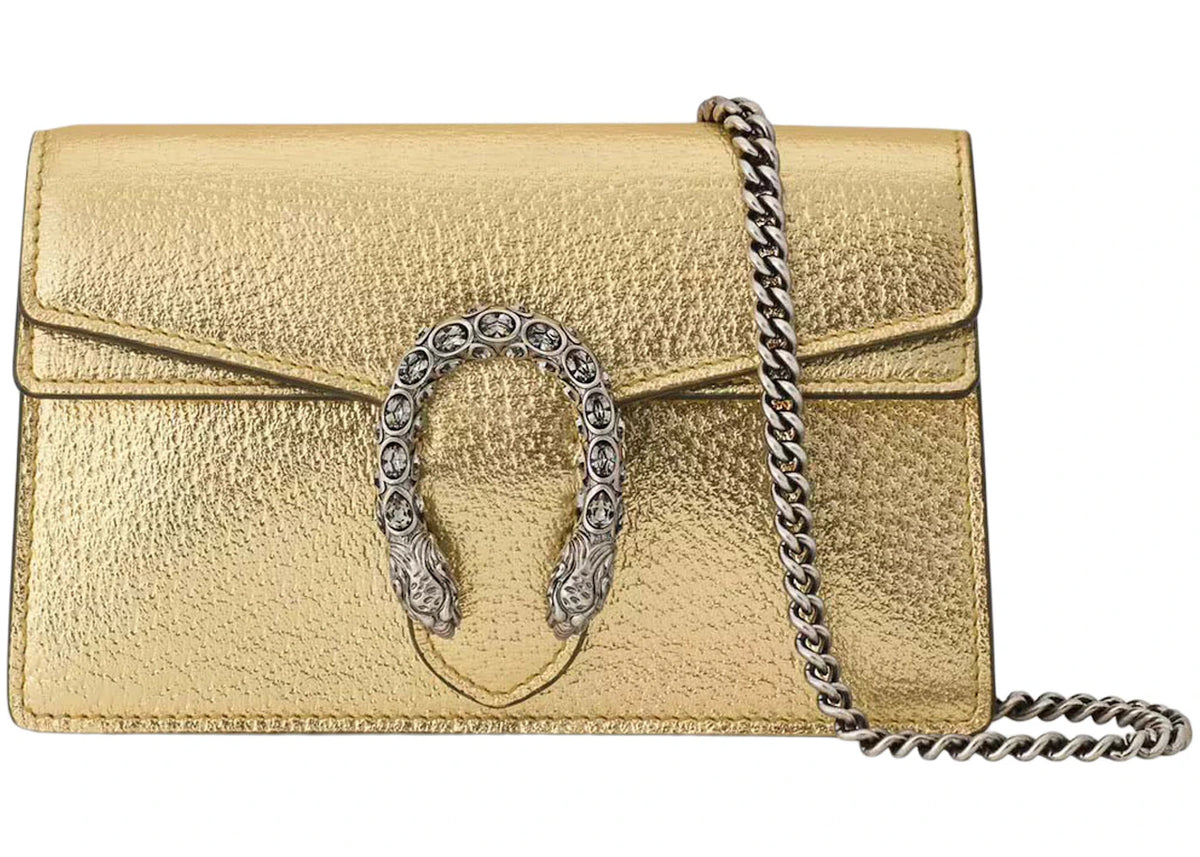 Gucci Dionysus Super Mini Bag Gold -1