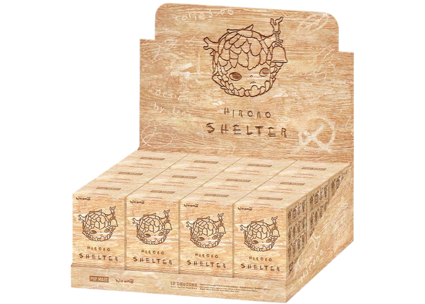 Pop Mart Hirono Shelter Series Figures Sealed Case (12 Blind Box) -1