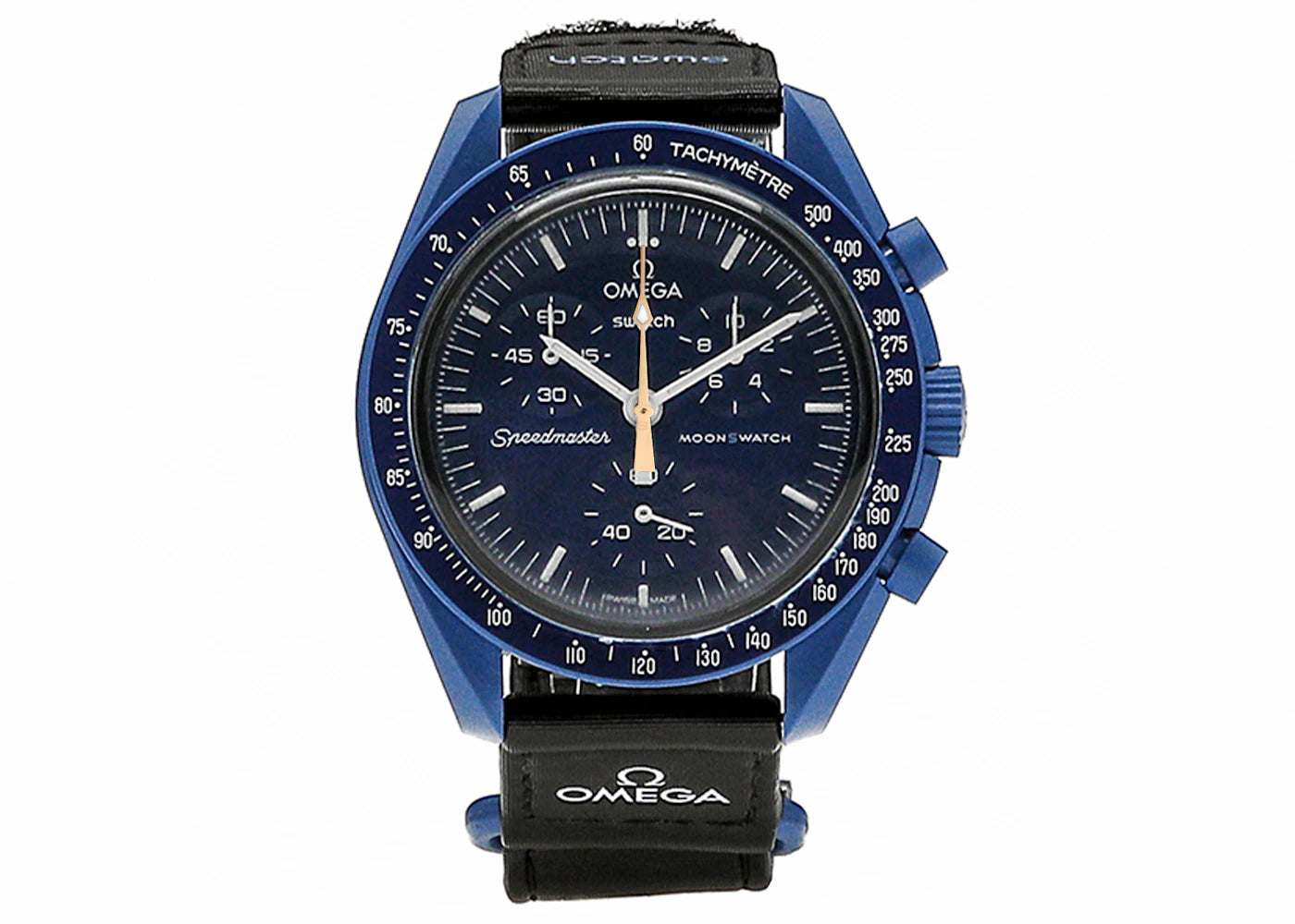 Swatch x Omega Bioceramic Moonswatch Mission to Neptune Moonshine Gold SO33N101-108 -1