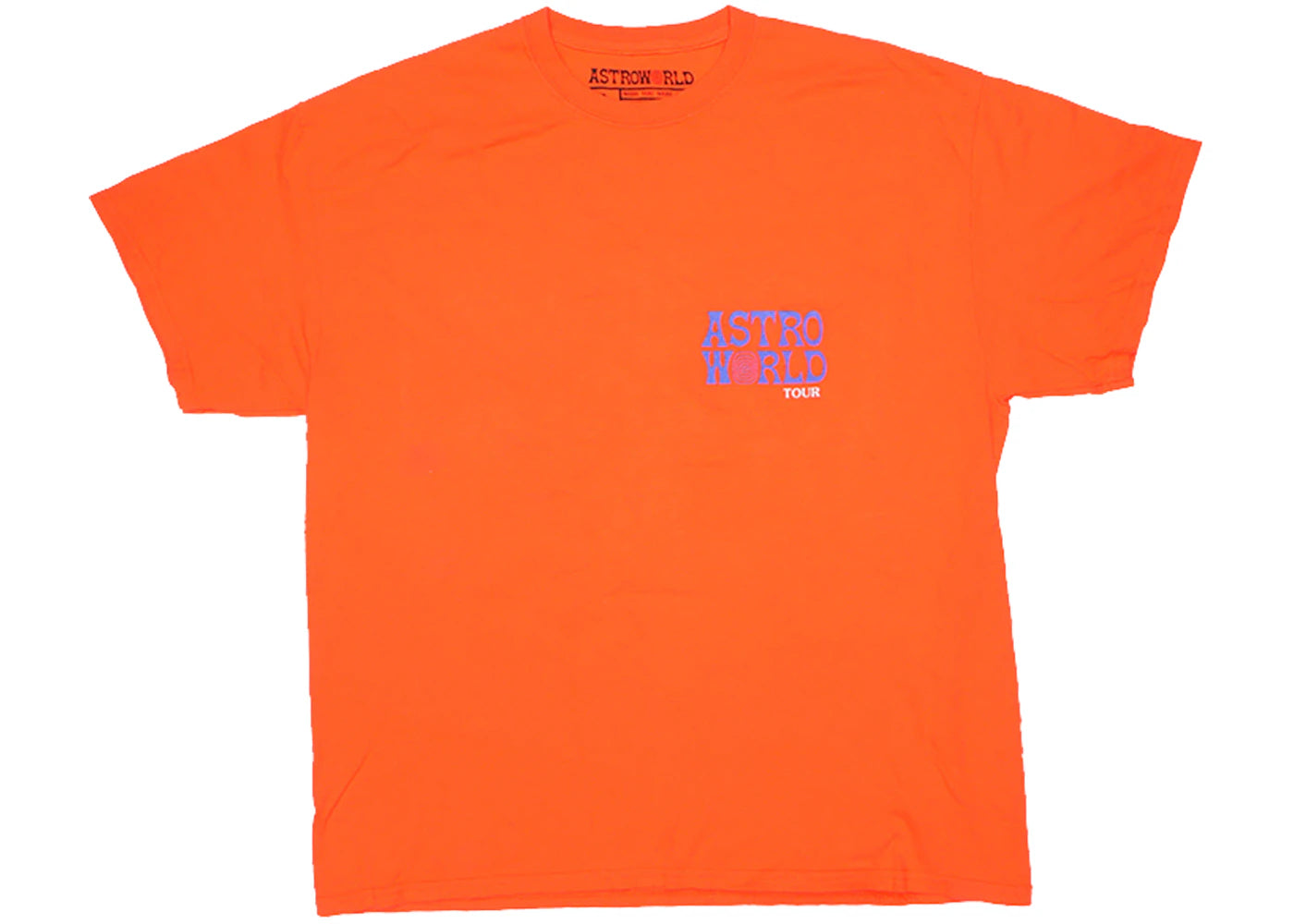 Travis Scott Astroworld NY Exclusive T-Shirt Orange -1