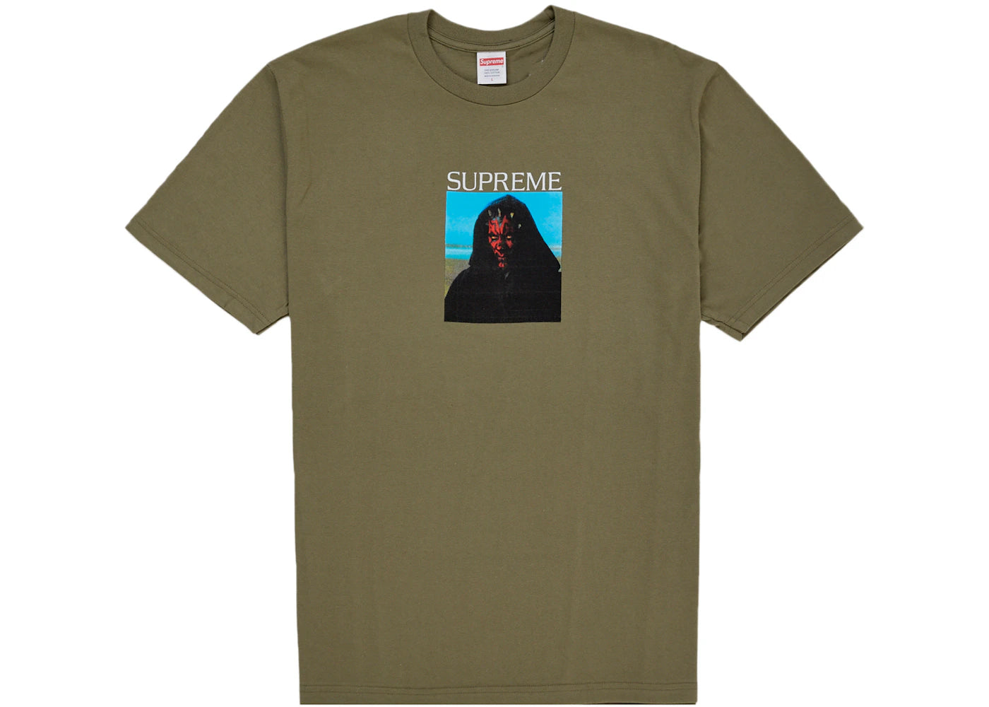 Supreme Sith Tee Light Olive -1