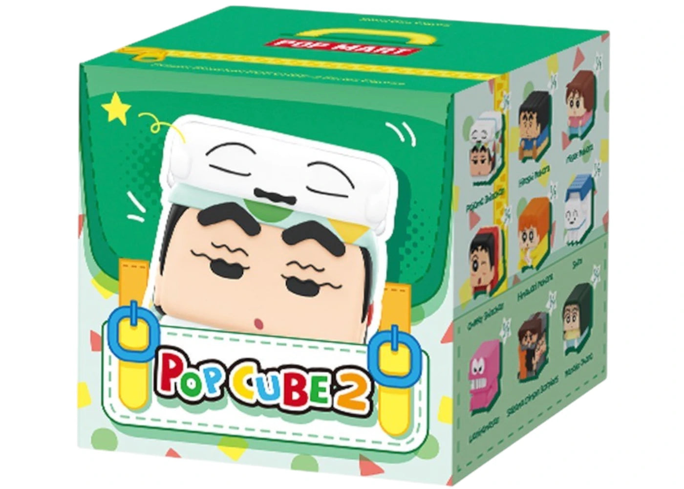 Pop Mart Crayon Shinchan POP CUBE-2 Series Single Blind Box -1