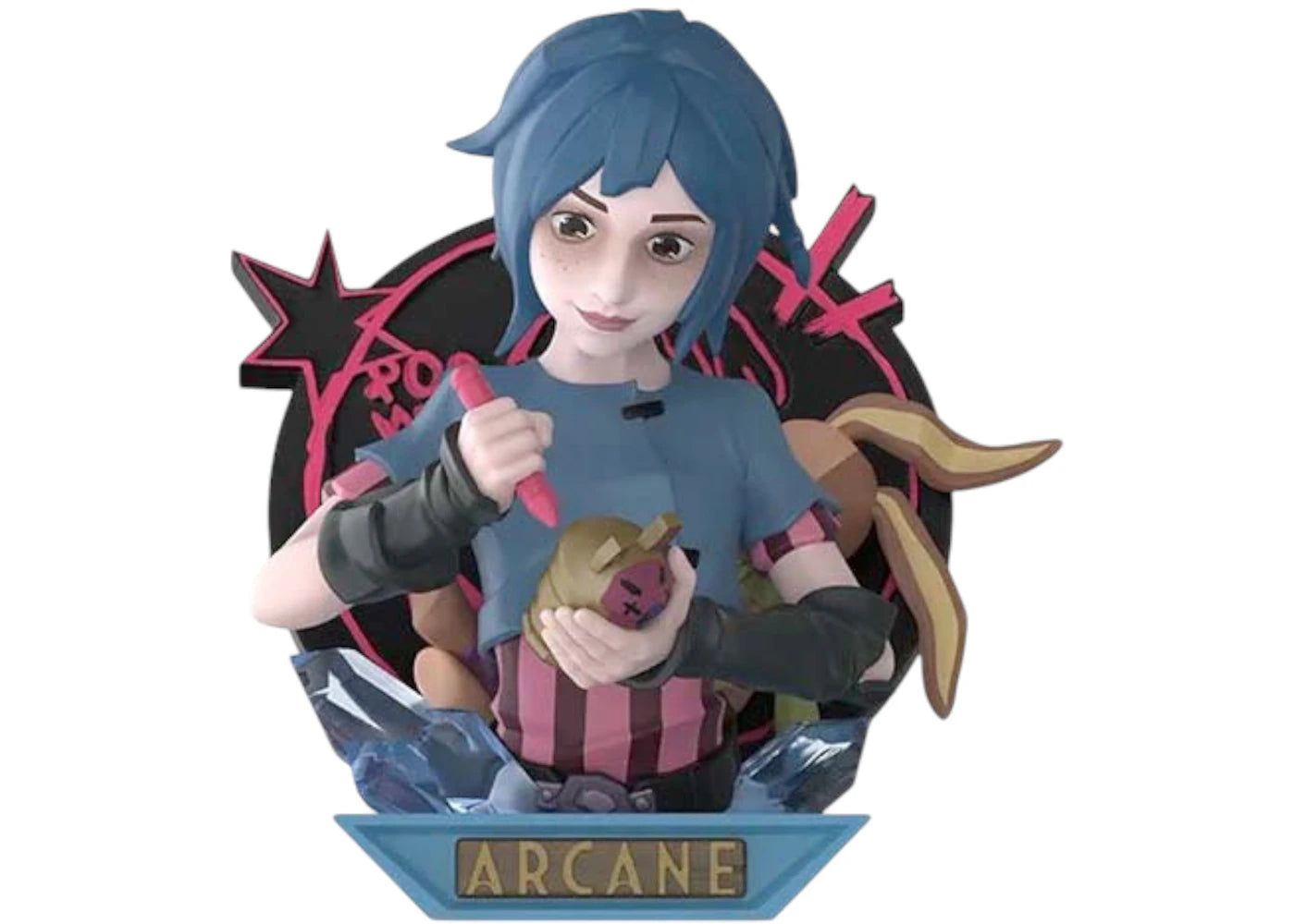 Pop Mart League of Legends Arcane Series Powder (Secret Edition) Figure-1