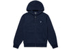 Polo Ralph Lauren Double Knit Zip-Up Hoodie Aviator Navy/White -1