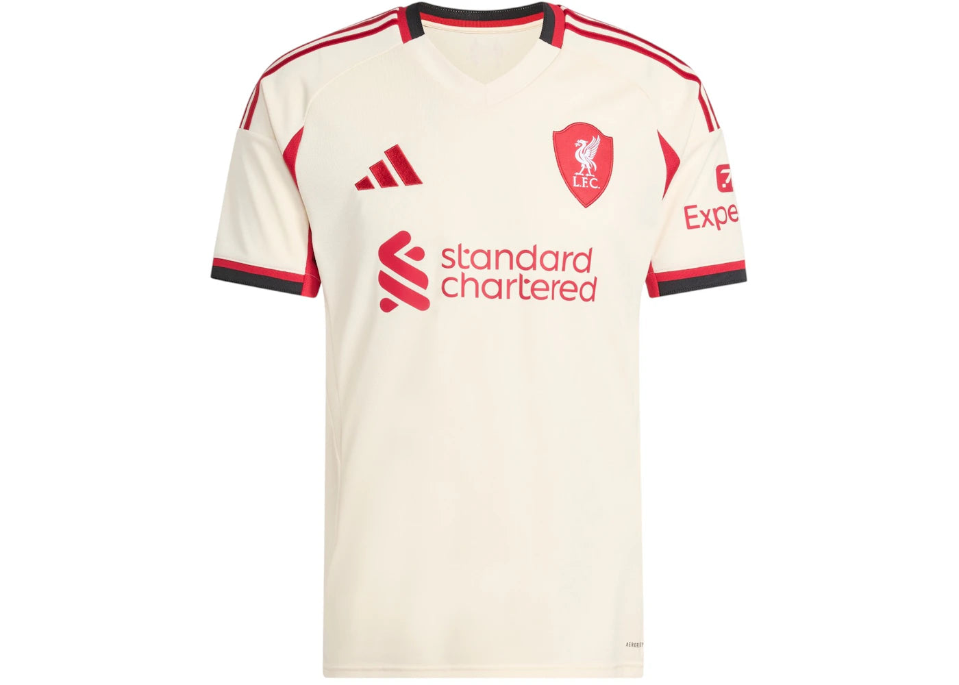 adidas Liverpool FC 25/26 Away Jersey Wonder White -1