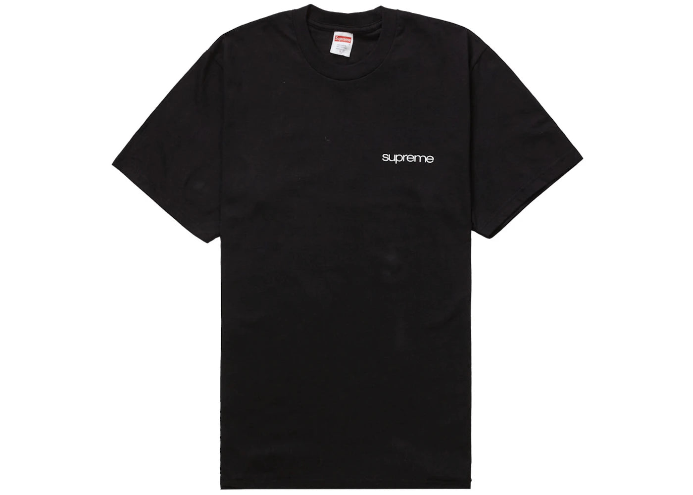 Supreme NYC Tee Black -1