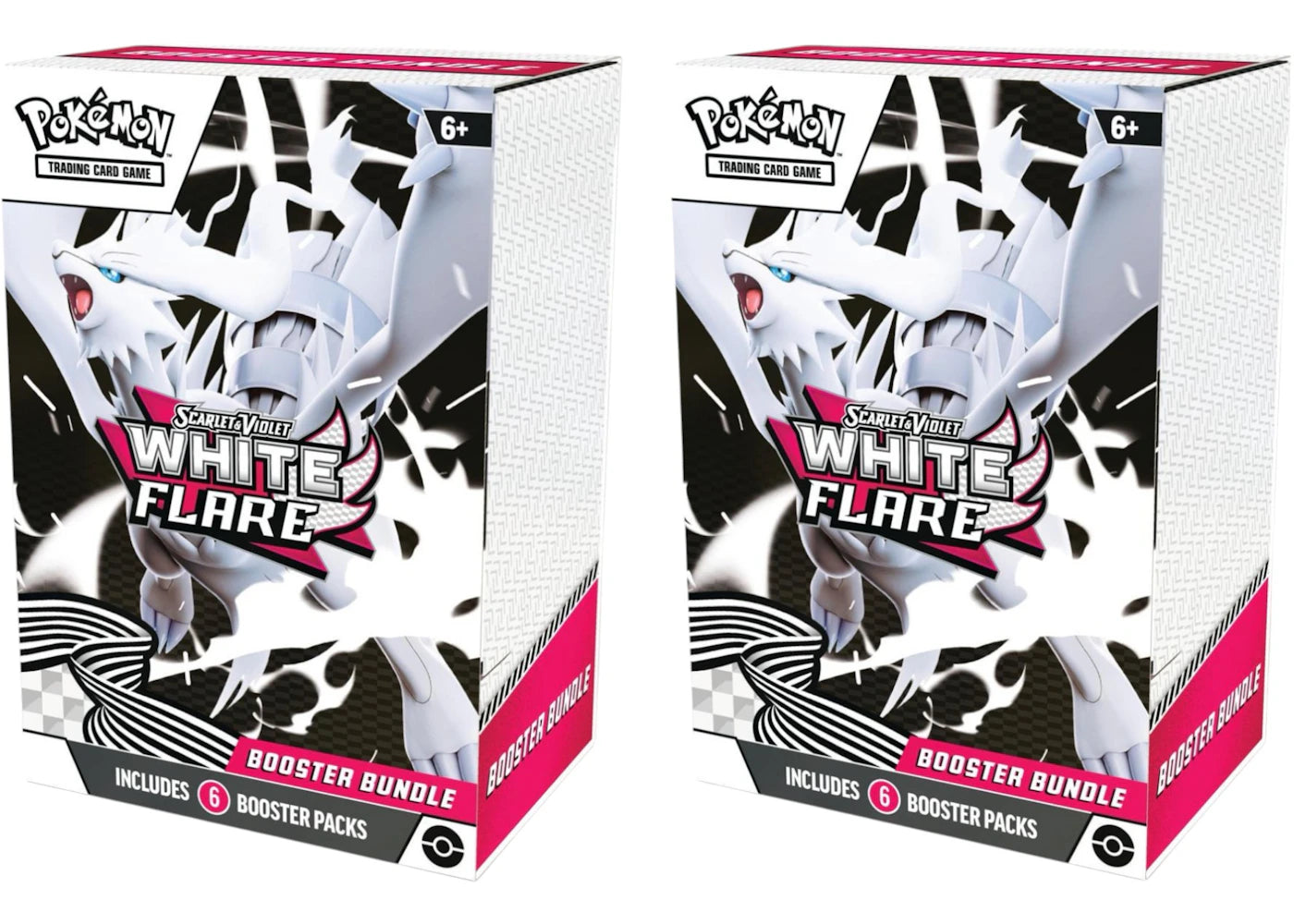 2025 Pokémon Scarlet & Violet White Flare Booster Bundle 2x Lot -1