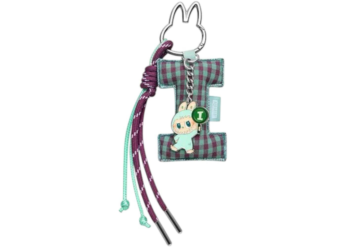 Pop Mart Labubu The Monsters Pin for Love Series "I" Letter Pendant -1