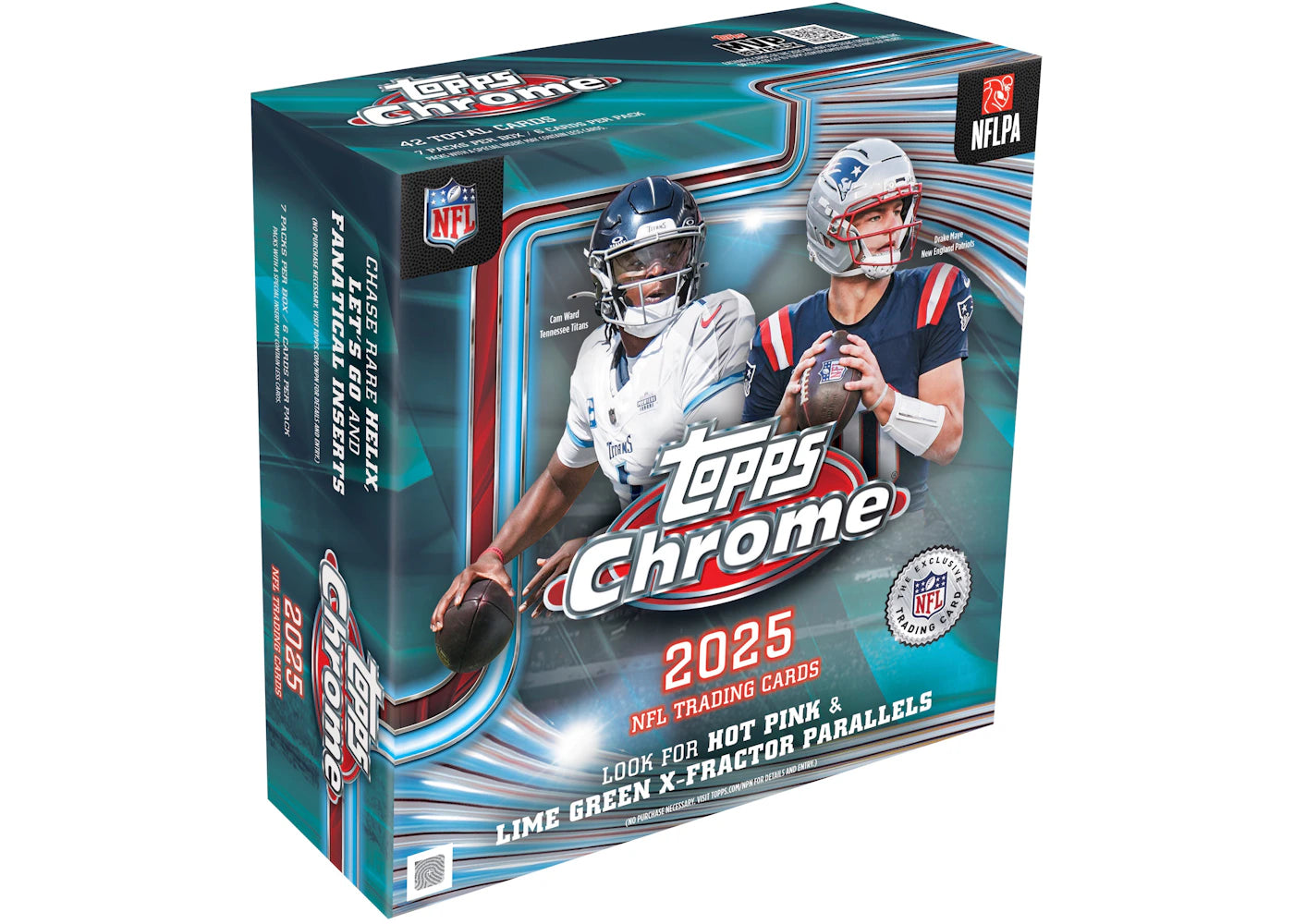 2025 Topps Chrome Football Mega Box -1