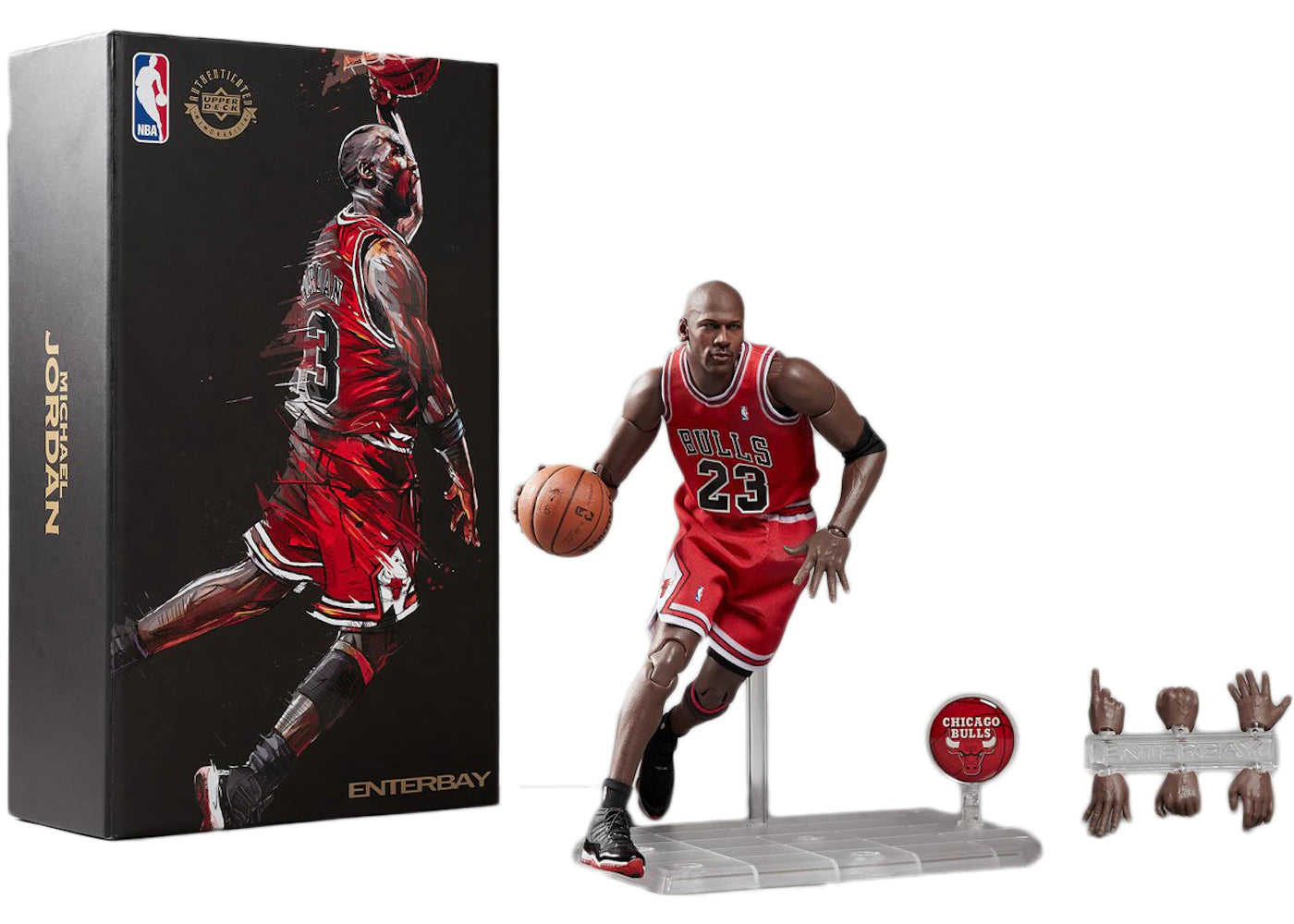 Enterbay 1/9 Motion Masterpiece - NBA Collection Michael Jordan Action Figure -1