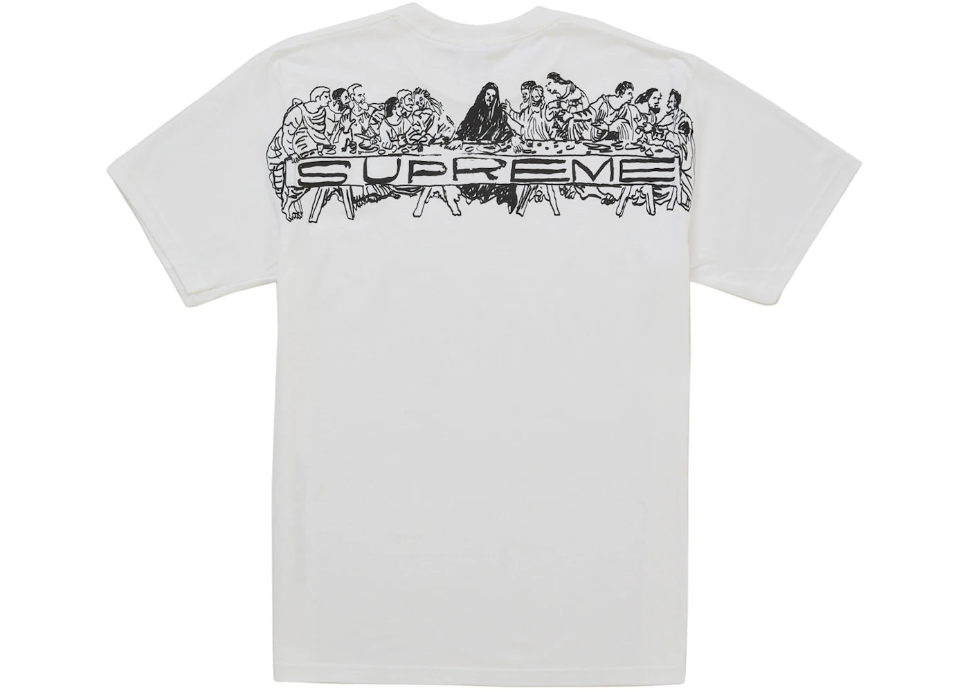 Supreme Supper Tee White -1