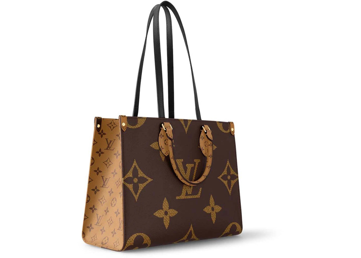 Louis Vuitton Onthego Monogram Giant Reverse MM Brown -1