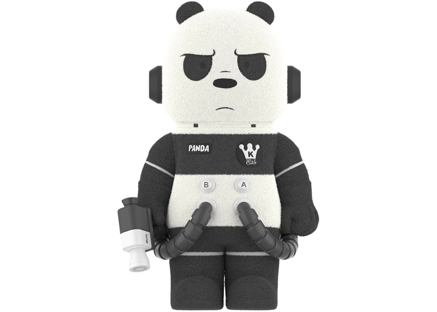 Pop Mart MEGA SPACE MOLLY We Are Bears Panda 400% -1