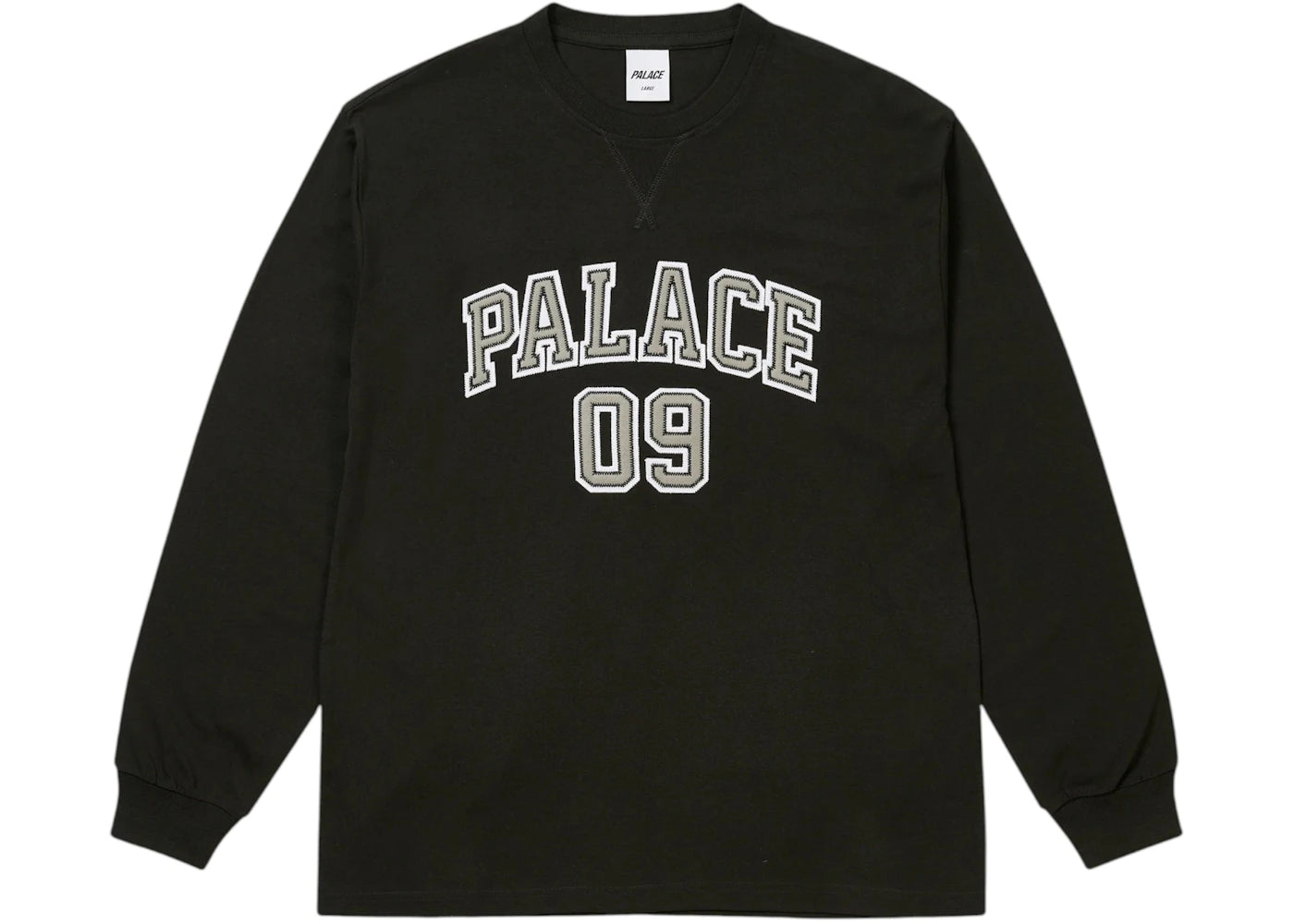 Palace 09 Palace L/S T-shirt Black -1