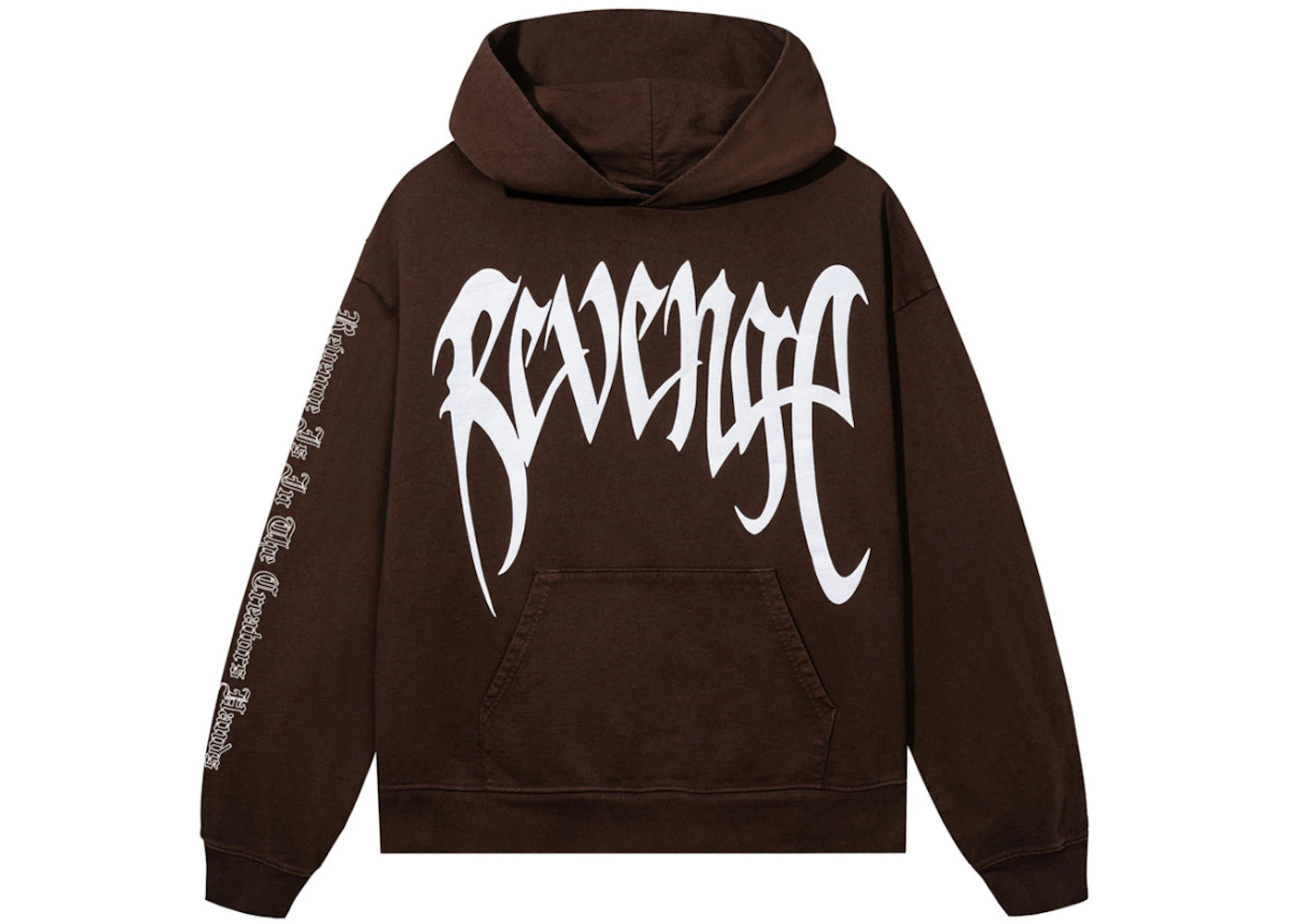 Revenge XXXTentacion Heartbreak Hoodie Brown -1