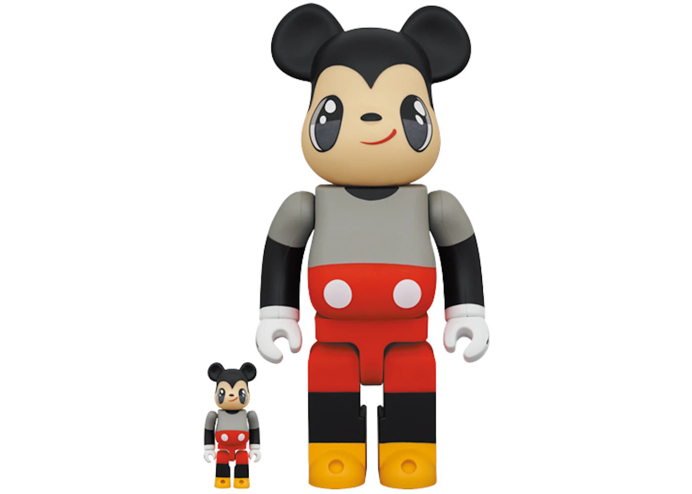 Bearbrick x Disney x Javier Calleja Mickey Mouse 100% & 400% Set -1