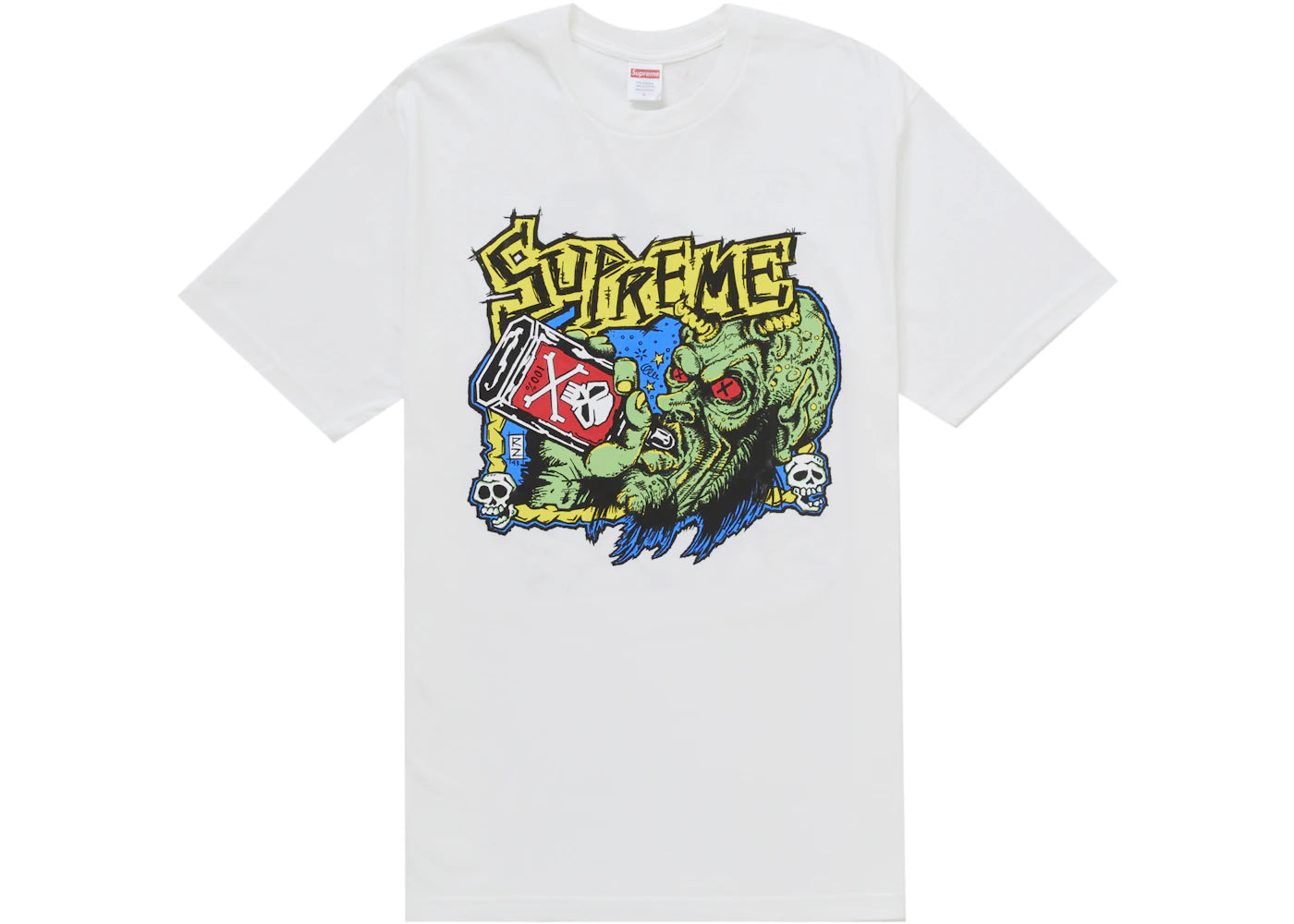 Supreme Fuckin Blowout Tee White -1