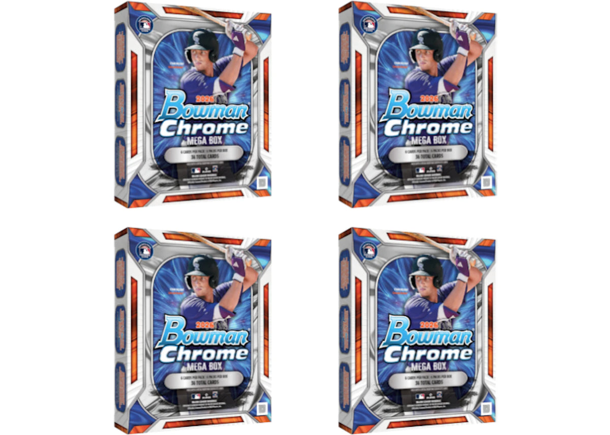 2026 Bowman Chrome Baseball Mega Box 4x Lot -1