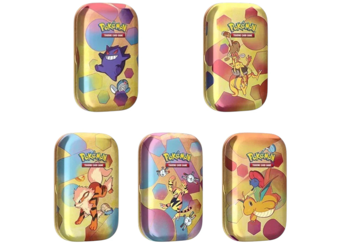 Pokémon Scarlet & Violet 151 Mini Tin 5x Lot (Tin Art May Vary) -1