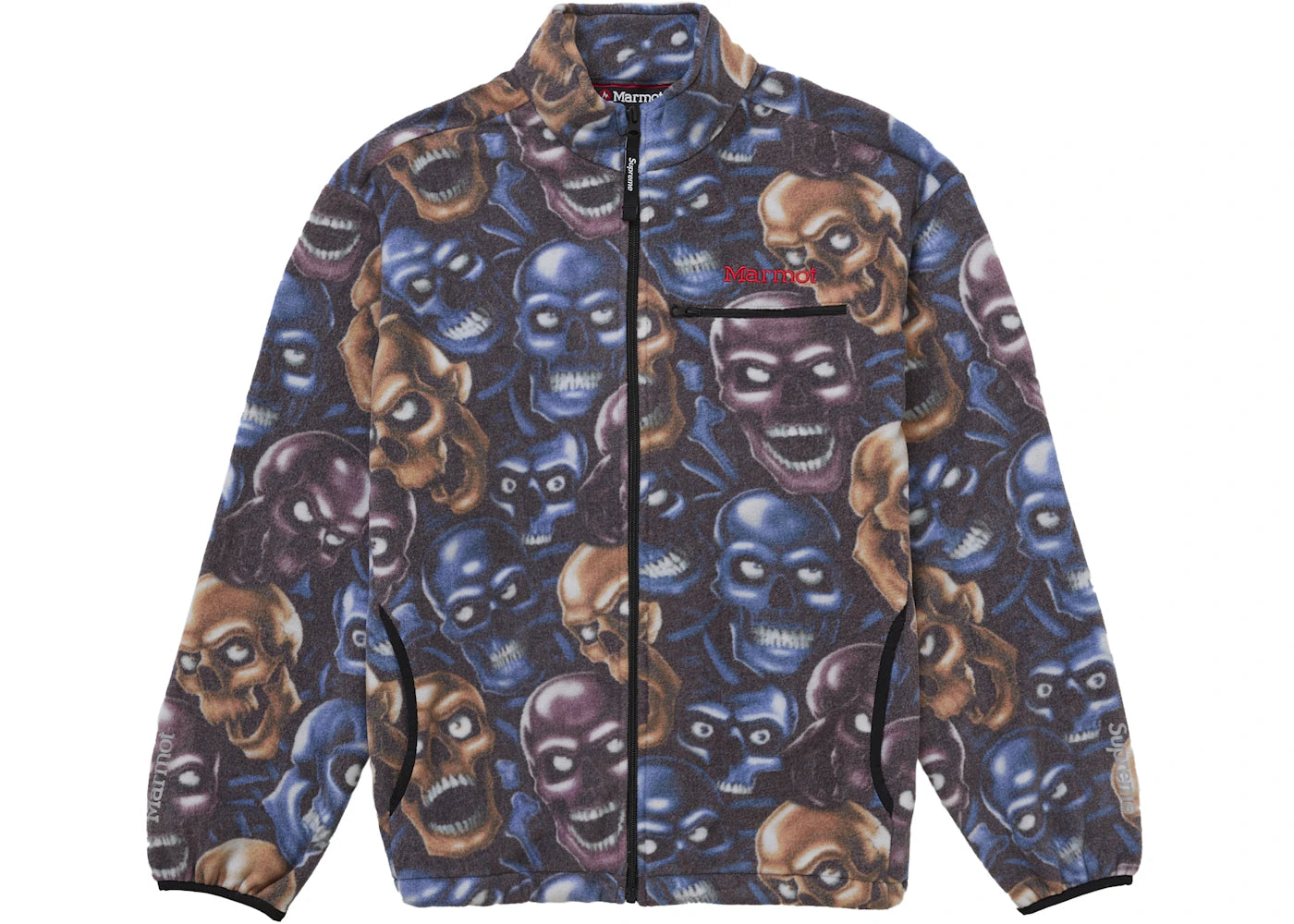 Supreme Marmot Fleece Jacket Multicolor -1