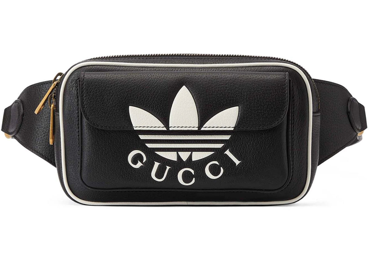 Gucci x adidas Trefoil Belt Bag Black -1