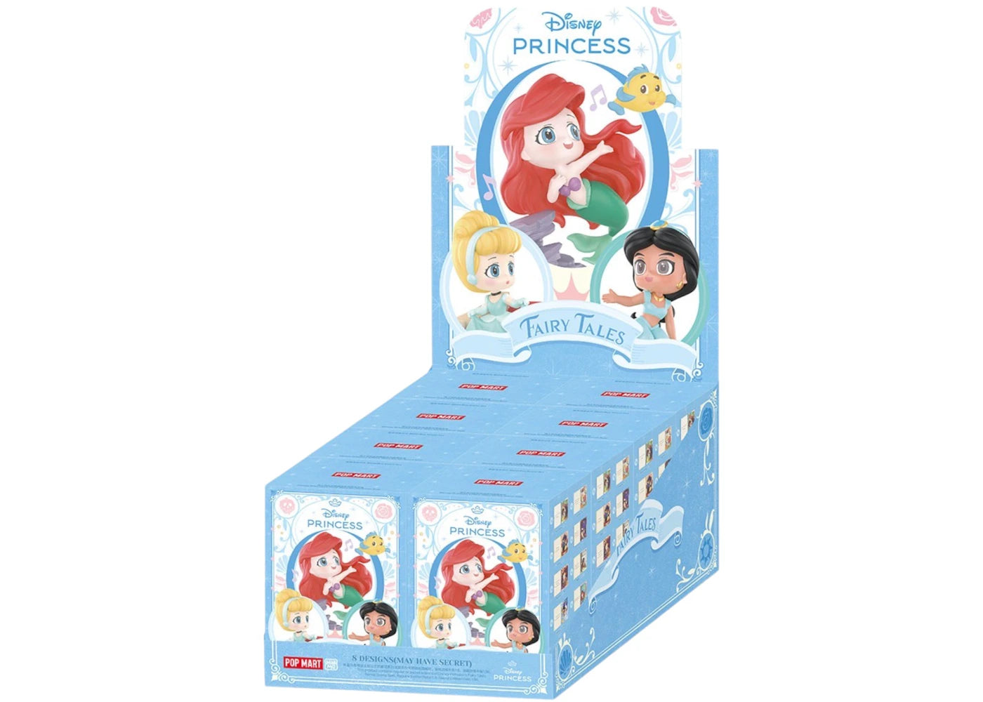 Pop Mart Disney Princess's Fairy Tales Series Scene Sets Sealed Case (8 Blind Box)-1