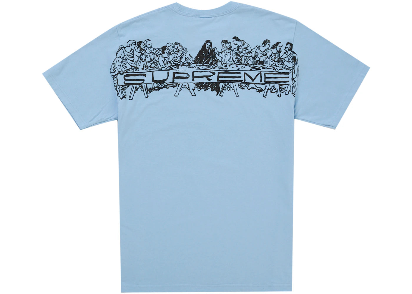 Supreme Supper Tee Powder Blue -1