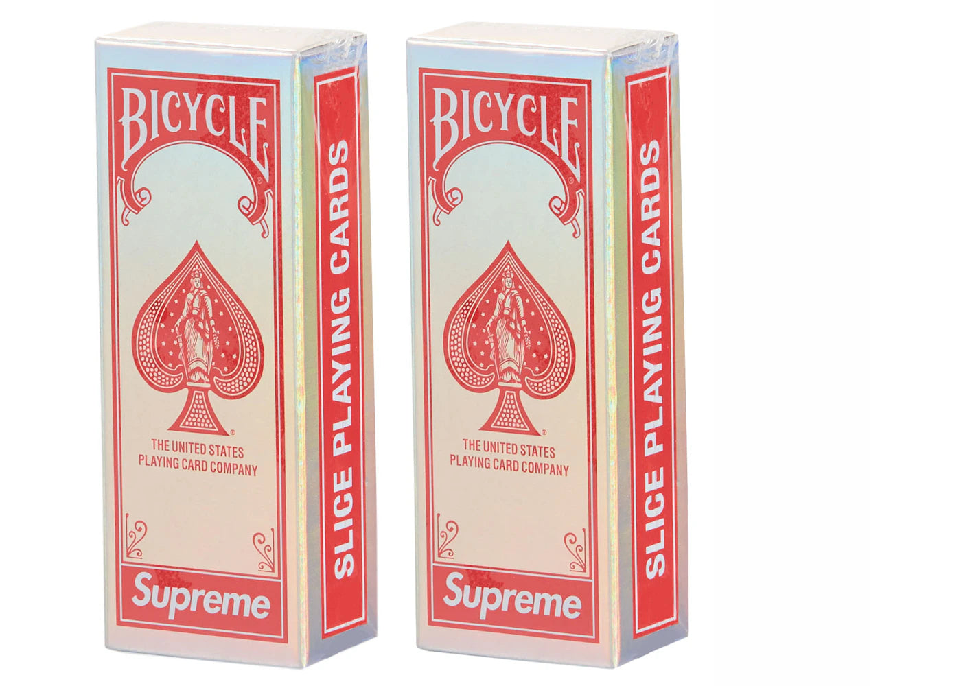 Supreme Bicycle Holographic Slice Cards (Set of 2) Holographic -1