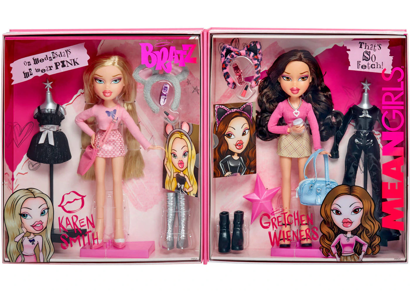 Bratz x Mean Girls Collector Dolls Karen & Gretchen 2-Pack -1
