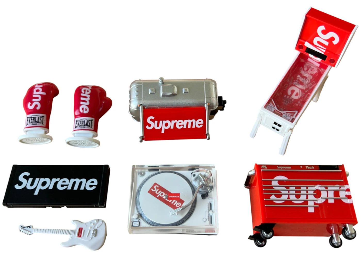 Supreme Bandai Gashapon Mini Collectibles Complete Set of 6 -1