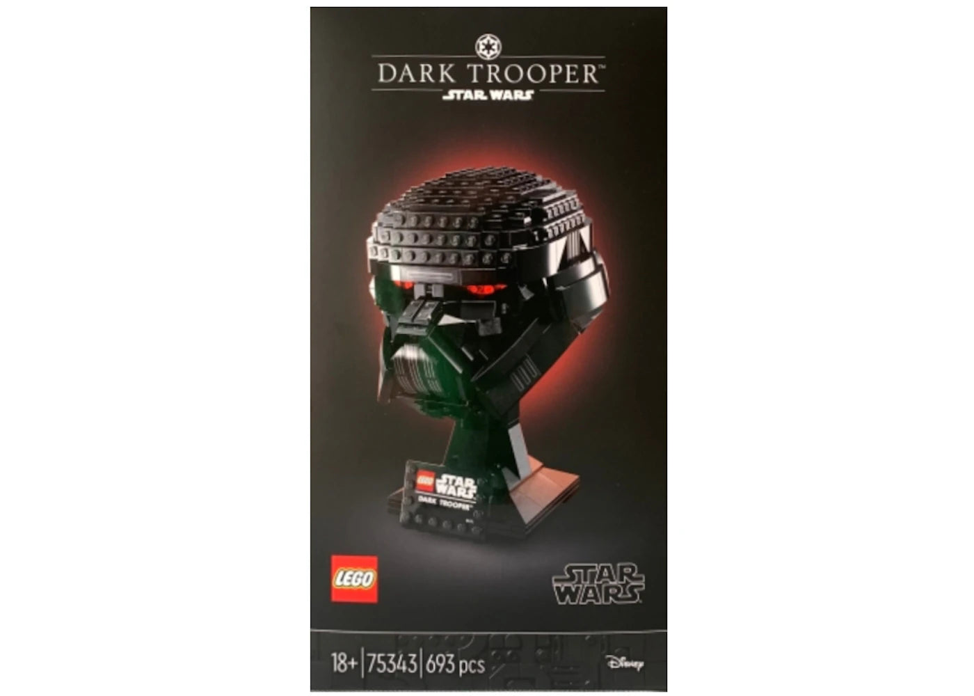 LEGO Star Wars Dark Trooper Helmet Set 75343 -1