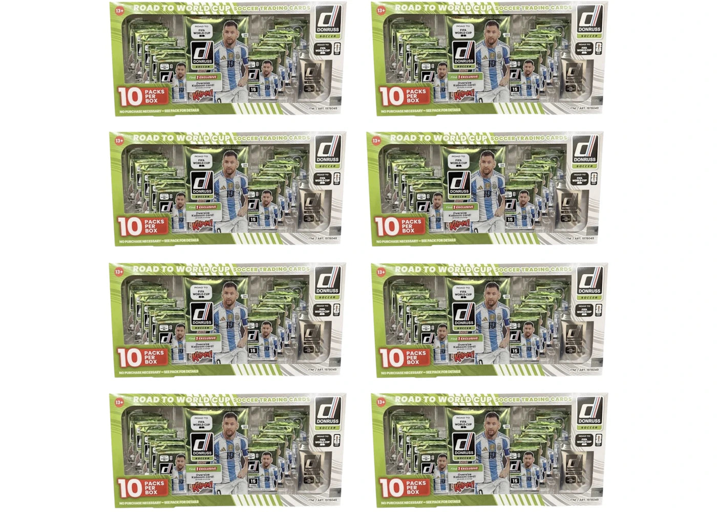 2025 Panini Donruss Soccer Road to the FIFA World Cup (Costco Exclusive) Collection Box 6x Lot -1