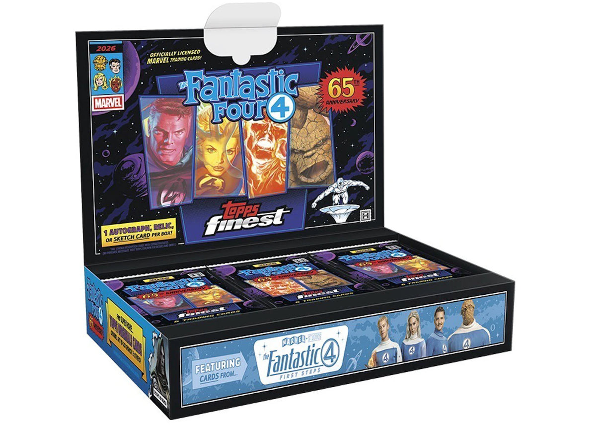 2026 Topps Topps Finest Fantastic Four Hobby Box -1