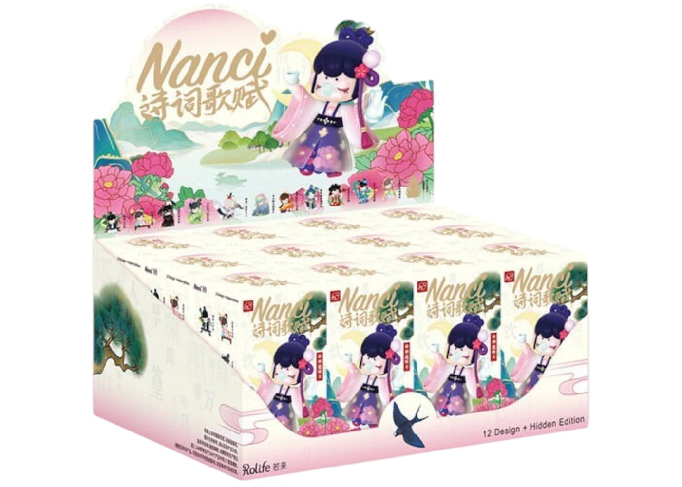 Rolife Surprise Figure Dolls - Nanci Chinese Poetry ZKXX Sealed Case (12 Blind Boxes) -1