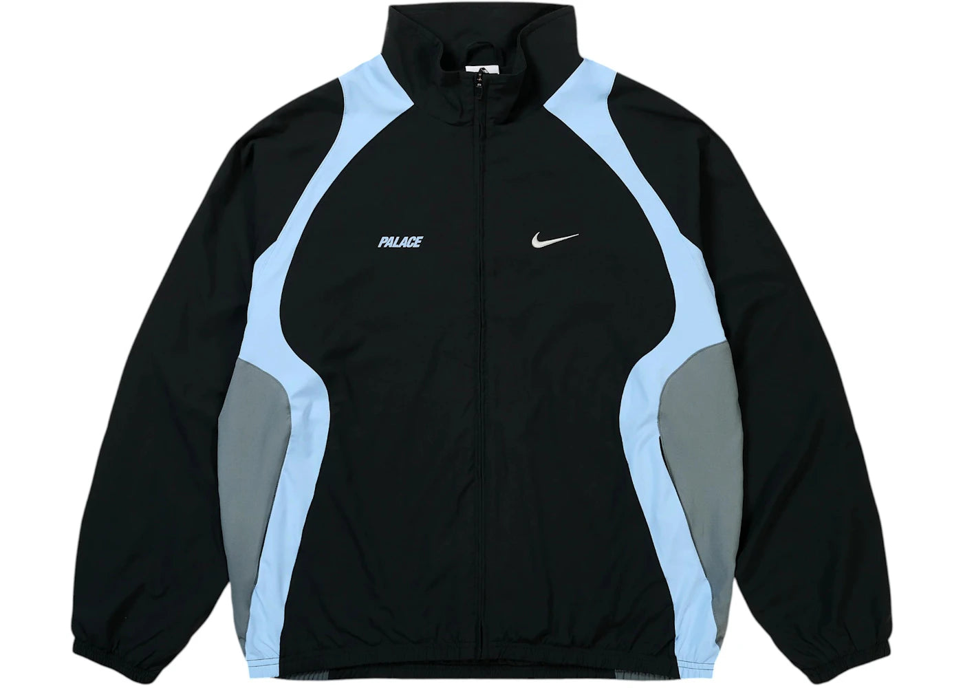 Palace x Nike Track Jacket Black -1